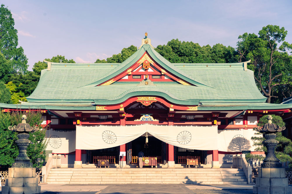 山王日枝神社の本殿