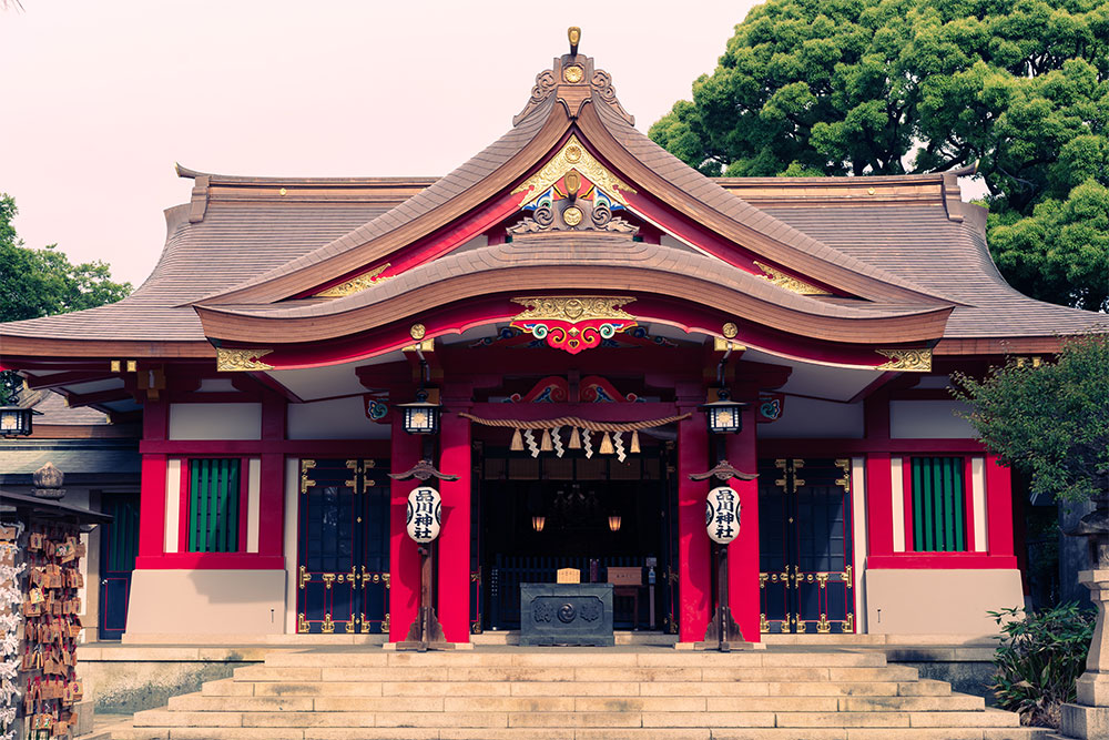品川神社の本殿